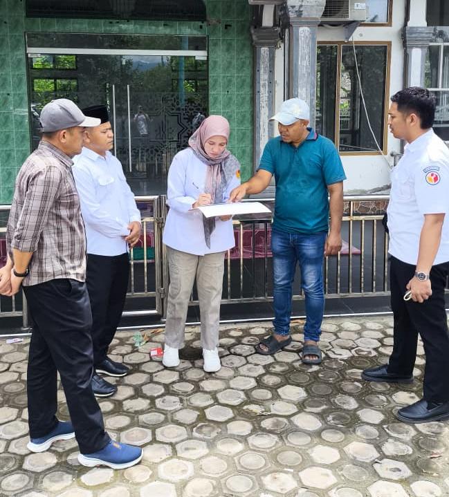 Proses pencocokan data pemilih yang dilakukan ‎Bawaslu dan Kip Aceh Besar 