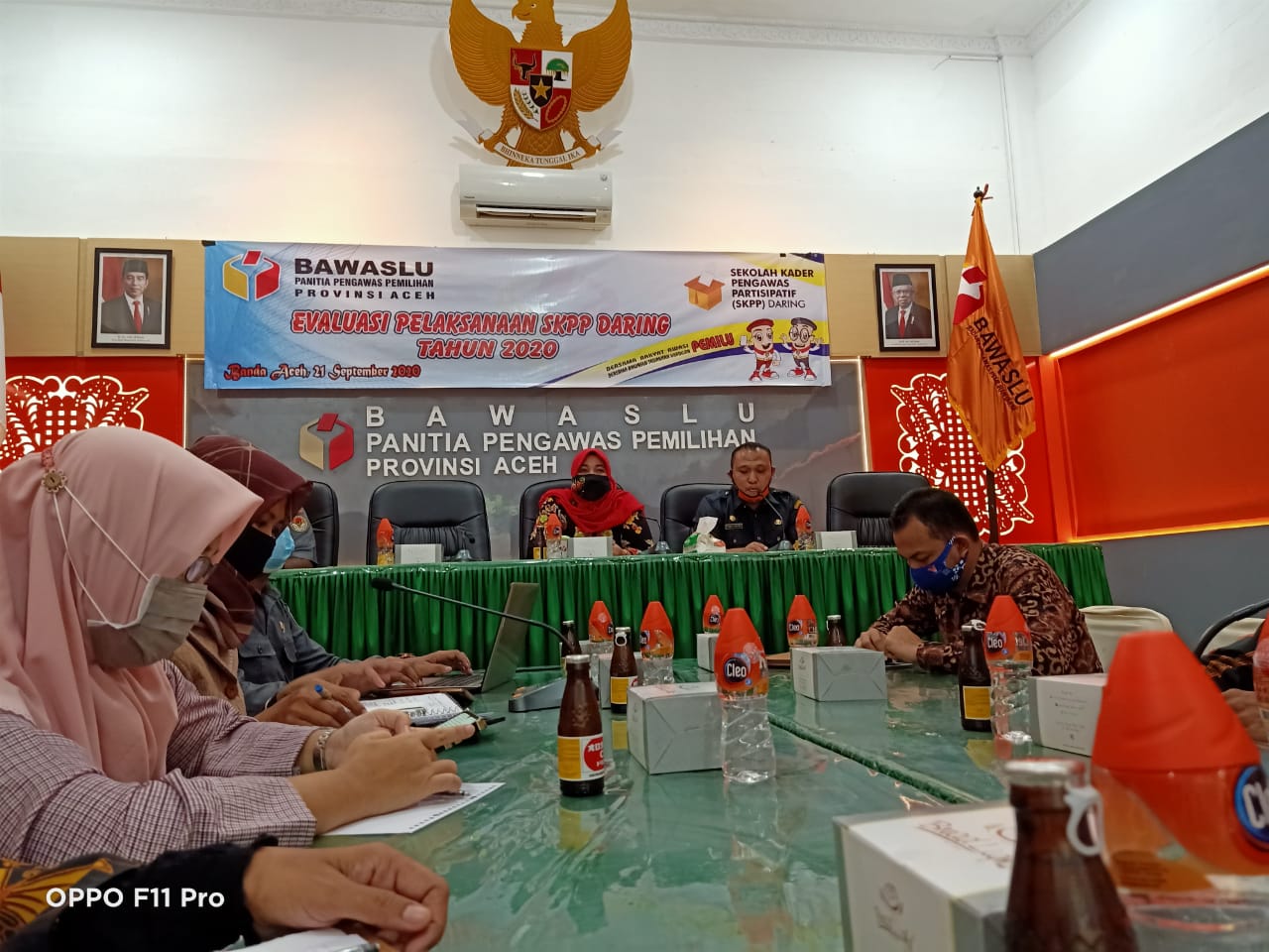 Rapat Evaluasi Pelaksanaan SKPP Daring 2020
